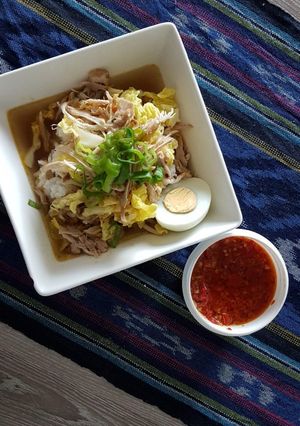 Foto resep Soto Ayam Kuah Kuning