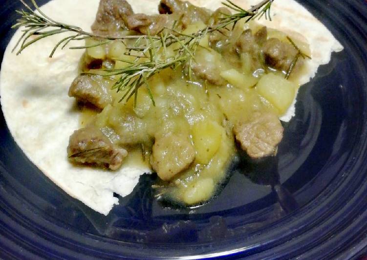 PaleoTortillas di spezzatino e patate