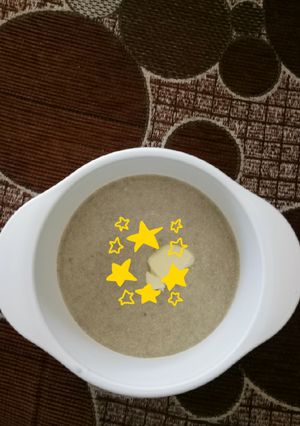 Foto resep Bubur nasi organik MPASI 4* 6 bulan slow cooker