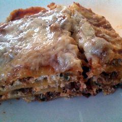 A picture of Lasagna.