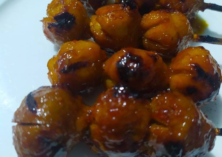 Recipe: Appetizing Bakso Bakar