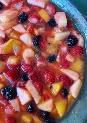 Una foto de Ensalada de fruta