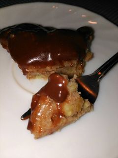 Una foto de Tarta de chocolate y castañas