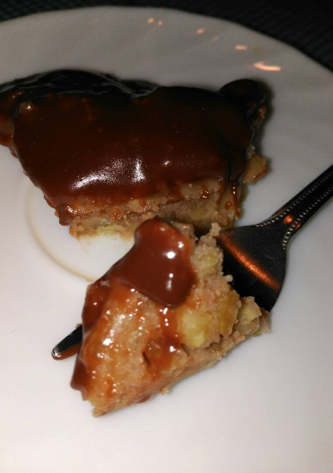 Una foto de Tarta de chocolate y castañas