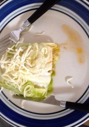 A picture of Spanish Stuffed Cabbage.