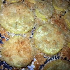 A picture of zucchini chips.