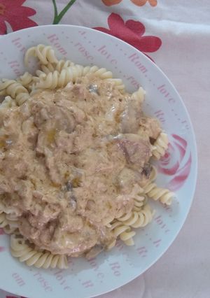 Φωτογραφία της συνταγής Light Σάλτσα τόνου για μακαρόνια