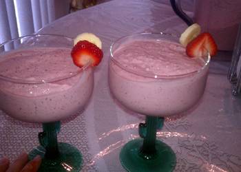 Update, Serving Recipe very easy and yummy smoothie Yummy