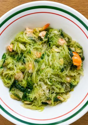 Foto resep Tumis Labu Siam Udang