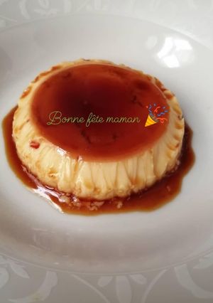 Une photo de Crème caramel sans four🏺