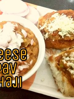 चीज़ पाव भाजी (Cheese pav bhaji recipe in Hindi) रेसिपी मुख्य फोटो