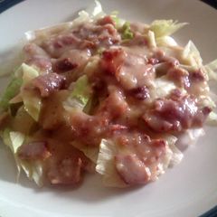 Hot Bacon Dressing (PA Dutch) A picture of Hot Bacon Dressing (PA Dutch).