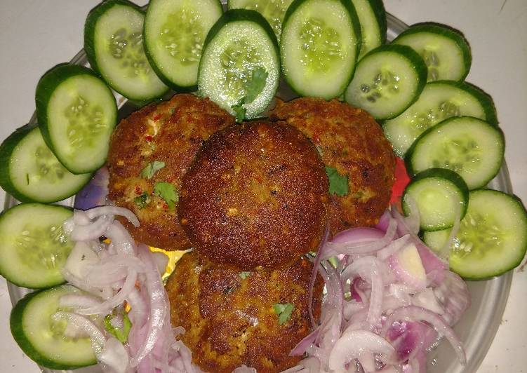 Recipe of Homemade Dahi waly shami kabab