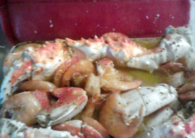 How to Prepare Speedy baked crab and shrimp