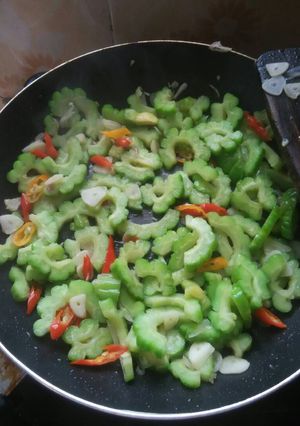 Foto resep Oseng paria alaku