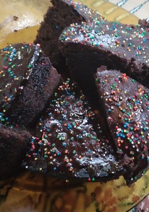 عکسی از دستور کیک شکلاتی 🍫