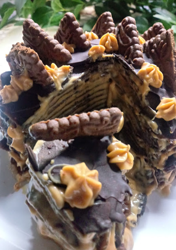 Una foto de Torre de Panqueques Chocotorta