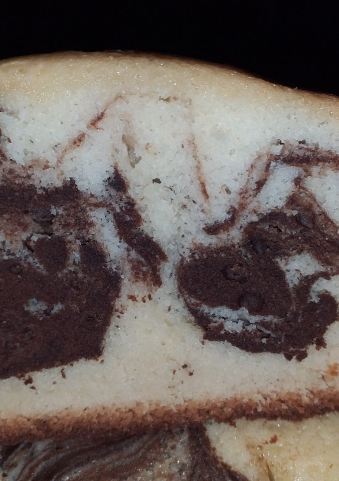 Una foto de Torta marmoleada