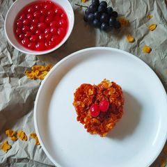 A picture of Strawberry Flavoured Cornflakes Heart.