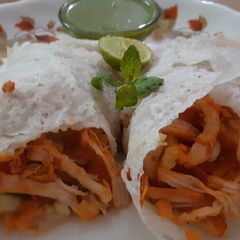 A picture of Rice pan cake roll.