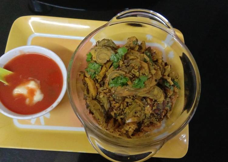 Recipe of Any-night-of-the-week Patra from Arbi leaves with Besan