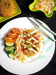 Foto resep Tahu Katsu dan Salad Hokben