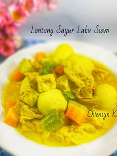 Foto resep Lontong Sayur Labu Siam
