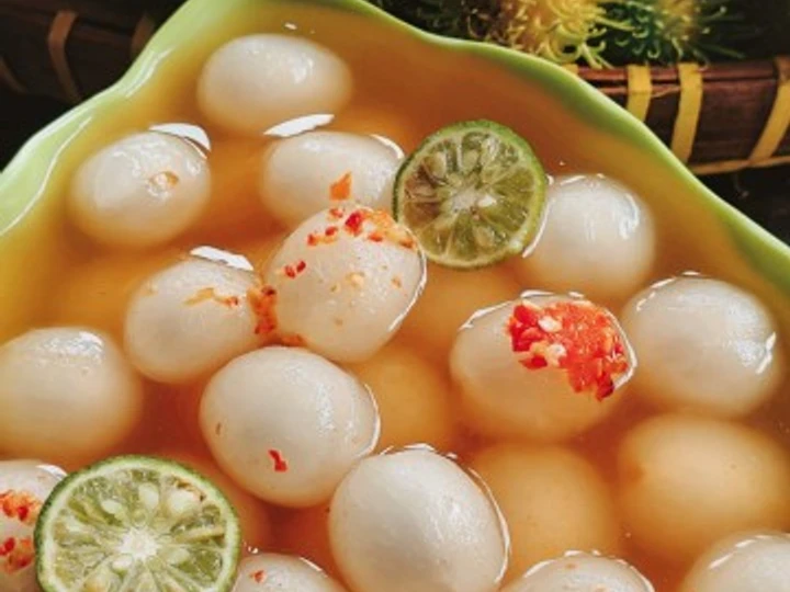 Recipe Asinan Rambutan the Can Spoil the Tongue Tasty