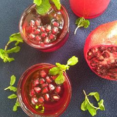 Pomegranate julep A picture of Pomegranate julep.
