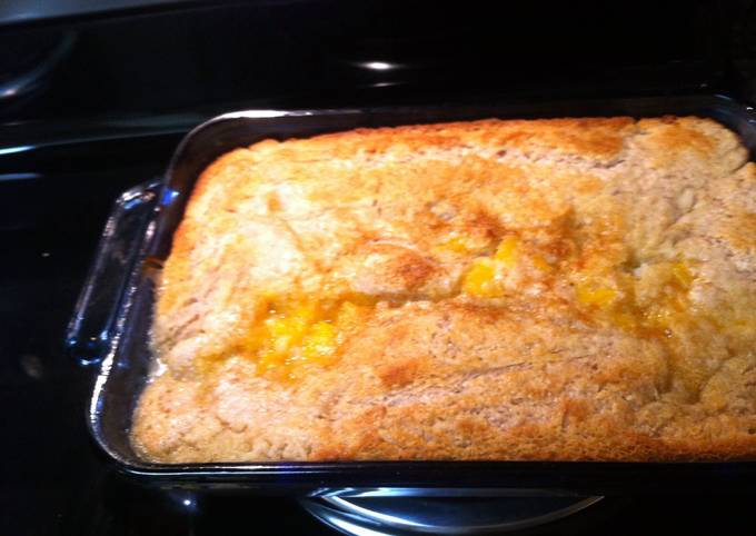 Quick Peach Cobbler