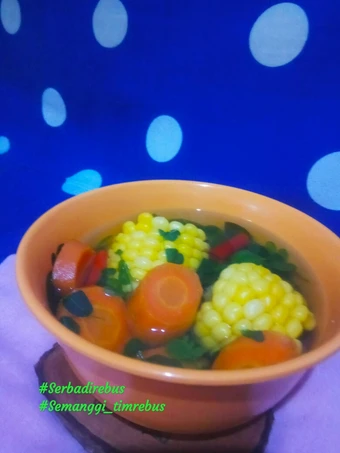 Langkah Mudah untuk Menyiapkan Resep  Sayur bening 2 K🍀🌿Katuk&amp;Kelor Campur 🥕🌽#DapoerMmAnnaRohana yang Menggugah Selera, Bisa Manjain Lidah