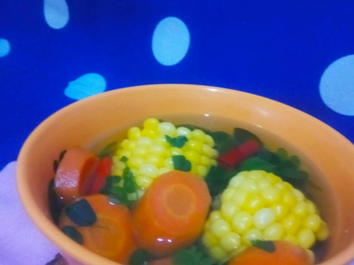 Cara Gampang Menyiapkan Resep  Sayur bening 2 K🍀🌿Katuk&amp;amp;Kelor Campur 🥕🌽#DapoerMmAnnaRohana yang Lezat Sekali, Enak Banget