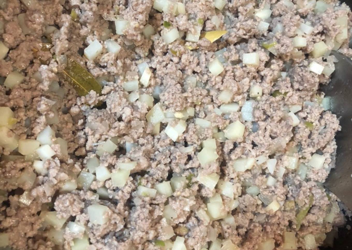 Picadillo para sopes