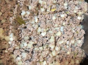Una foto de Picadillo para sopes