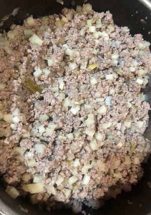 Una foto de Picadillo para sopes