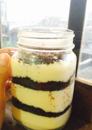 Foto resep Oreo Cheesecake in Jar (No Bake) Simple