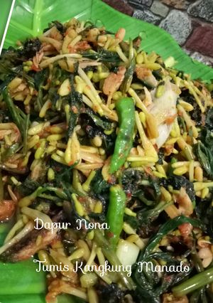 Foto resep Tumis kangkung manado