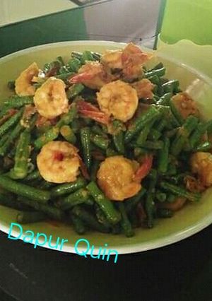 Foto resep Tumis Kacang Panjang Dan Udang