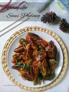 Foto resep Kerang ijo saus padang