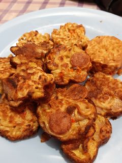 Foto resep Omelet Mie Telur