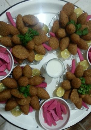صورة لوصفة كبة مقلية