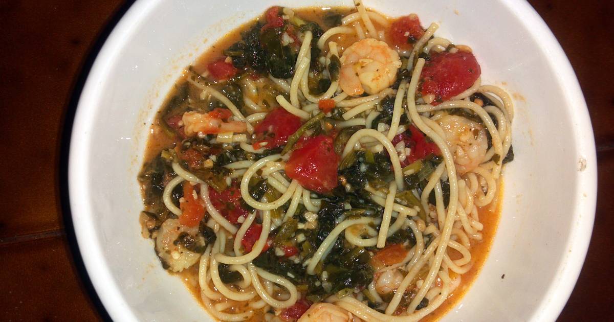 Healthy Mediterranean Spaghetti