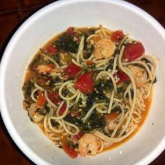 A picture of Healthy Mediterranean Spaghetti.