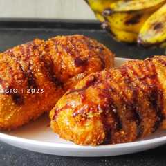 A picture of Banana Corndog.