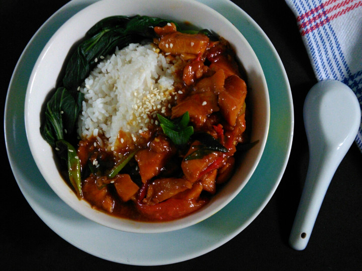 Ini dia! Resep memasak Kung Pao Chicken  sedap