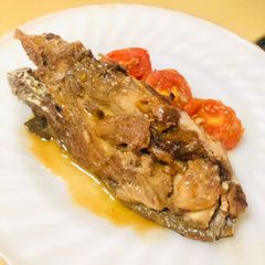 A picture of Tuna Simmered in Lemon - Butter - EVOO Sauce | Fish.