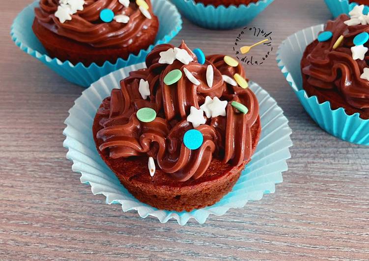 Steps to Make Perfect Cupcake al cacao amaro