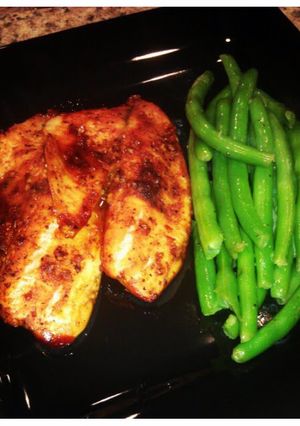 A picture of Oven BBQ Salmon or Tilapia.