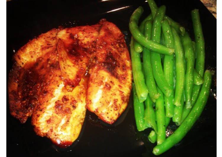 Recipe of Homemade Oven BBQ Salmon or Tilapia