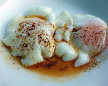 The New Way Prepare Recipe Poached Eggs With Spicy Butter Most Delicious